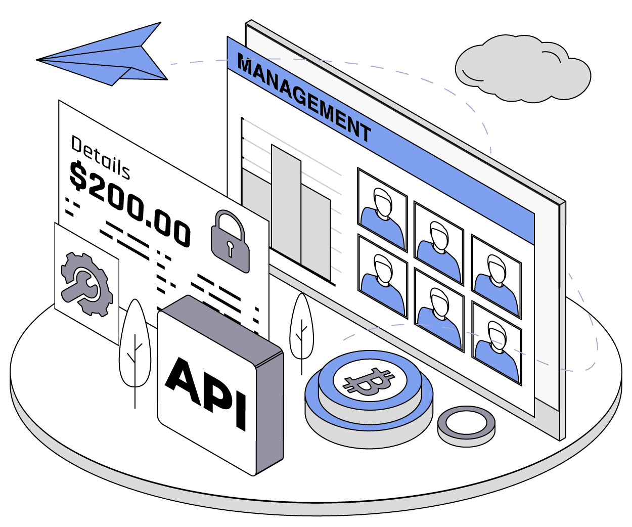 Automated crypto payout infrastructure for businesses